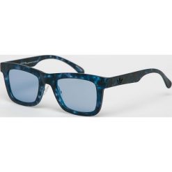 Adidas Originals - Okulary AORP002. Niebieskie okulary przeciwsłoneczne damskie adidas Originals, prostokątne. W wyprzedaży za 129.90 zł.