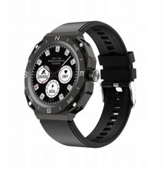 Smartwatch Somostel Zegarek smartwatch +2 koperty metalowe czarny SMS-SK22 (35590). Czarne zegarki smartwatch NoName, bez wzorów. Za 126.32 zł.