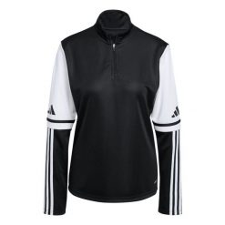 Damska bluza dresowa adidas Squadra25. Białe bluzy damskie Adidas, na zimę, l, bez wzorów, z dresówki, bez ramiączek, bez kaptura. Za 173.99 zł.