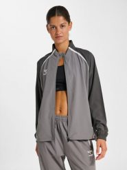 Damska bluza dresowa Hummel Lead 2.0. Szare bluzy damskie Hummel, s, bez wzorów, z dresówki, bez ramiączek, bez kaptura. Za 282.50 zł.