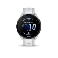 Zegarek smartwatch Garmin Forerunner 165 Grey/White. Białe, cyfrowe zegarki męskie Garmin, z aplikacjami, z materiału, plastikowe. Za 929.99 zł.