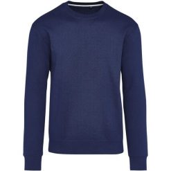Bluza Unisex Dla Dorosłych Z Bawełny Ringspun Bez Metki. Niebieskie bluzy męskie SG, m, bez wzorów, z bawełny, bez ramiączek, bez kaptura. Za 92.99 zł.