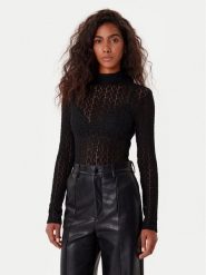 Bardot Body Vezza Floral 57194TB1 Czarny. Czarne body Bardot, bez wzorów, z bawełny. Za 319.99 zł.