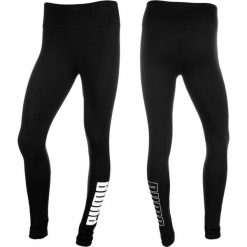 Legginsy damskie Puma Power Logo. Czarne legginsy damskie Puma, bez wzorów. Za 105.00 zł.