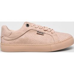 Big Star - Tenisówki. Czerwone trampki i tenisówki damskie BIG STAR, bez wzorów, z materiału, bez zapięcia. W wyprzedaży za 49.90 zł.