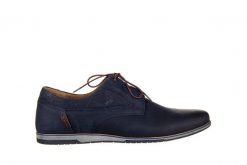 Półbuty Bayla-081 947 Juma Blue Brąz 23 081113, Granatowy, Skóra naturalna - 45. Niebieskie buty sportowe męskie Bayla, bez wzorów, z materiału, bez zapięcia. W wyprzedaży za 179.10 zł.