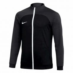 Męska Kurtka Dresowa Academy Pro DriFIT. Czarne kurtki męskie Nike, m, bez wzorów, z dresówki, bez kaptura. Za 119.00 zł.