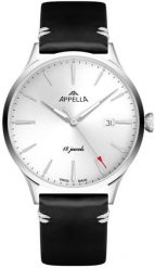 Zegarek męski Appella L90.5213M czarny. Czarne zegarki męskie Appella, bez wzorów. Za 3,280.00 zł.