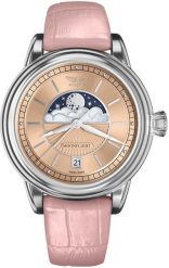 Zegarek damski Aviator V.1.33.0.259.4.PM różowy. Czerwone zegarki damskie AVIATOR. Za 2,874.51 zł.