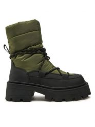 ONLY Shoes Botki 15329809 Zielony. Zielone botki damskie ONLY Shoes, bez wzorów, z materiału, bez obcasa, na płaskiej podeszwie, bez zapięcia. Za 319.99 zł.