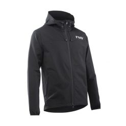 Kurtka rowerowa męska Northwave Rampage Lightshell. Czarne kurtki sportowe męskie Northwave, l, bez wzorów, z materiału, bez kaptura, rowerowe. Za 493.50 zł.