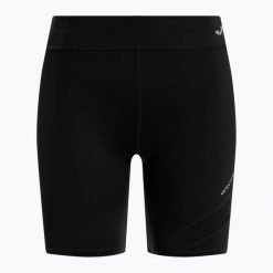 Spodenki do biegania damskie Joma R-Nature Short Tights. Czarne szorty damskie Joma, bez wzorów, sportowe. Za 79.99 zł.