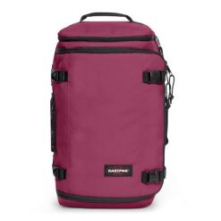 Torba sportowa konwertowalna z kieszonką Eastpak Carry. Niebieskie torby sportowe męskie Eastpak, bez wzorów, z materiału. Za 346.00 zł.