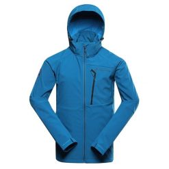 Kurtka softshell męska Alpine Pro Hoor. Niebieskie kurtki męskie Alpine Pro, m, bez wzorów, z softshellu, bez kaptura, trekkingowe. W wyprzedaży za 369.00 zł.