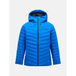Kurtka narciarska męska Peak Performance Frost Ski Jacket. Niebieskie kurtki sportowe męskie Peak Performance, na zimę, l, bez wzorów, bez kaptura, narciarskie. W wyprzedaży za 1,939.00 zł.
