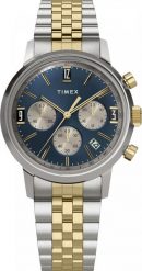Zegarek męski Timex TW2W60200 srebrny. Szare zegarki męskie Timex, bez wzorów, srebrne. Za 1,662.68 zł.