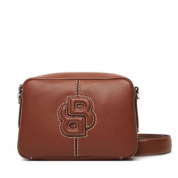 Torebka BOSS. Brązowe listonoszki damskie Boss, bez wzorów, bez dodatków. Za 409.99 zł.