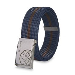 Pasek parciany BETLEWSKI granatowy PRC-08_SR-3 XL. Niebieskie paski męskie Betlewski, z materiału. Za 39.99 zł.