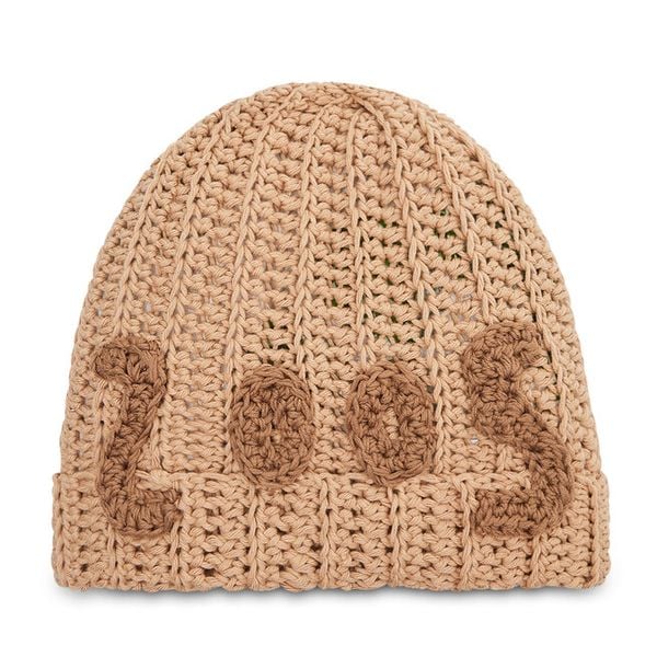 Czapka 2005. Brązowe czapki męskie 2005, na zimę, bez wzorów. Za 99.99 zł.