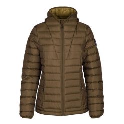Damska Kurtka Puchowa Bartush. Niebieskie kurtki sportowe damskie Trespass, xl, bez wzorów, z puchu, bez ramiączek, bez kaptura, trekkingowe. Za 436.99 zł.
