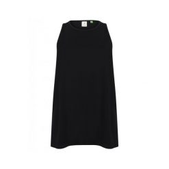 Damski top z odkrytymi plecami Tombo. Czarne topy damskie TOMBO, s, bez wzorów, sportowe, bez kołnierzyka, bez ramiączek. Za 129.00 zł.