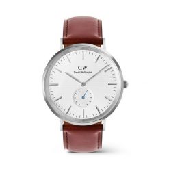 Zegarek Daniel Wellington. Brązowe zegarki męskie Daniel Wellington, bez wzorów. Za 909.99 zł.