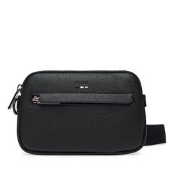 Saszetka BOSS. Czarne saszetki i nerki męskie Boss, bez wzorów. Za 699.99 zł.