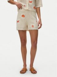 Vero Moda Szorty materiałowe Esmey 10350992 Beżowy jasny Regular Fit. Brązowe szorty damskie Vero Moda, bez wzorów, z bawełny. Za 159.99 zł.