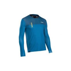 Koszulka rowerowa mtb NORTHWAVE XTRAIL 2 Jersey LS niebieska. Niebieskie bluzy męskie Northwave, m, bez wzorów, z jersey, sportowe, bez ramiączek, bez kaptura. Za 135.00 zł.