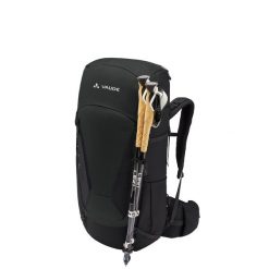 Plecak górski Vaude Asymmetric 42+8 - black. Czarne plecaki damskie Vaude, bez wzorów. Za 702.99 zł.