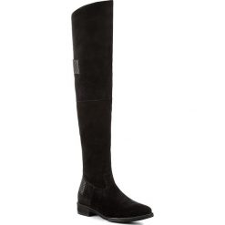 Muszkieterki SOLO FEMME - 39912-02-G70/000-12-00 Czarny. Czarne kozaki damskie Solo Femme, bez wzorów, z materiału, bez obcasa, na obcasie, bez zapięcia. W wyprzedaży za 379.00 zł.