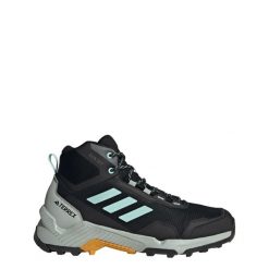 Eastrail 2.0 Mid RAIN.RDY Hiking Shoes. Czarne buty zimowe męskie Adidas, na zimę, bez wzorów, z materiału, bez obcasa, bez zapięcia. W wyprzedaży za 359.00 zł.