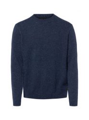 Jack & Jones sweter z dzianiny Mężczyźni niebieski, S. Niebieskie swetry męskie Jack & Jones, m, bez wzorów, z dzianiny, bez kołnierzyka, bez ramiączek. Za 249.95 zł.