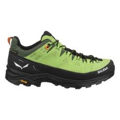 Buty trekkingowe męskie Salewa Alp Trainer 2 Gtx. Czarne buty zimowe męskie Salewa, bez wzorów, z materiału, bez obcasa, bez zapięcia. Za 998.00 zł.