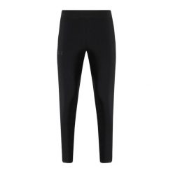 Spodnie męskie Under Armour OutRun The Storm Pants. Czarne spodnie sportowe męskie Under Armour, m, bez wzorów, do biegania. Za 249.99 zł.
