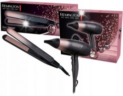 Prostownica Remington Zestaw Prostownica Remington S5305 + Suszarka do włosów D5305. Prostownice Remington. Za 759.00 zł.