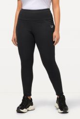 Damskie Legginsy sztuczne futerko od wewnątrz bardzo ciepłe wysoki stan. Czarne legginsy damskie Ulla Popken, bez wzorów, z bawełny. Za 279.99 zł.