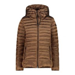 Kurtka damska turystyczna CMP 32K3076. Brązowe kurtki sportowe damskie CMP, xs, bez wzorów, bez ramiączek, bez kaptura, trekkingowe. W wyprzedaży za 370.99 zł.