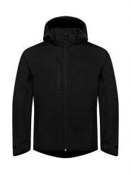 Clique Classic Softshell 2 in 1 – Kurtka/bezrękawnik z odpinanymi rękawami. Czarne kurtki męskie CLIQUE, m, bez wzorów, z polaru, bez kaptura. Za 374.69 zł.