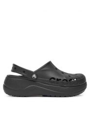 Crocs Klapki WB-BAYA PLATFORM CLOG 208186-001 Czarny. Czarne klapki męskie Crocs, bez wzorów, z tworzywa sztucznego, bez zapięcia. Za 249.99 zł.