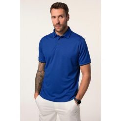 Męska Koszulka polo golf rękaw 1/2 zatrzaski do rozm. 7XL. Niebieskie swetry męskie JAY-PI, m, bez wzorów, z materiału, sportowe, bez kołnierzyka, bez ramiączek. Za 195.99 zł.