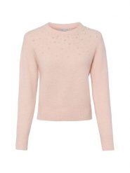 Marie Lund Sweter z domieszką wełny Kobiety różowy, S. Czerwone swetry nierozpinane damskie Marie Lund, s, bez wzorów, z wełny, bez kołnierzyka, bez ramiączek. Za 129.95 zł.
