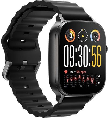 Smartwatch Realme Watch 5 Tytanowy Czarny (RMW2501). Czarne zegarki smartwatch realme, bez wzorów. Za 236.44 zł.