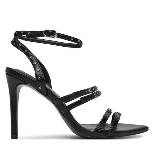 Sandały REPLAY. Czarne sandały damskie Replay, bez wzorów, bez obcasa, na szpilce, bez zapięcia. Za 459.99 zł.