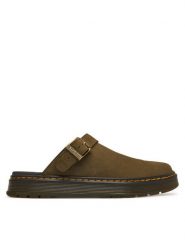 Dr. Martens Klapki Brookline DM42861300 Khaki. Brązowe klapki męskie Dr. Martens, bez wzorów, ze skóry, bez zapięcia. Za 519.99 zł.