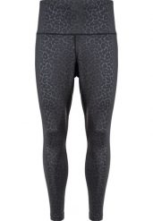 Damskie legginsy Q Sportswear Siantar Long. Czarne legginsy damskie ENDURANCE Q, bez wzorów, z materiału. Za 238.00 zł.