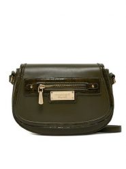 Monnari Torebka BAG5540 Zielony. Zielone listonoszki damskie Monnari, bez wzorów, ze skóry, bez dodatków. Za 119.99 zł.