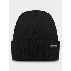 Czapka narciarska dla dorosłych Poederbaas Park Beanie. Czarne czapki damskie POEDERBAAS, bez wzorów. Za 159.99 zł.
