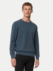 Marc O'Polo Sweter M26 5023 60074 Niebieski Regular Fit. Niebieskie swetry męskie Marc O'Polo, m, bez wzorów, z bawełny, bez kołnierzyka, bez ramiączek. Za 209.99 zł.