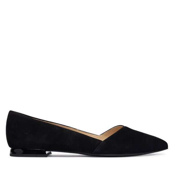 Baleriny HÖGL. Czarne balerinki damskie HÖGL, bez wzorów, bez obcasa, bez zapięcia. Za 489.99 zł.